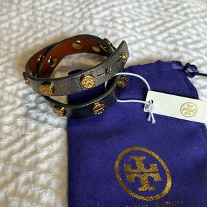 Tory Burch wrap logo bracelet